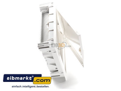 Ansicht oben links UP-Verteiler Volta IP30 1x12PLE,DIN43870 VU12NC Hager VU12NC