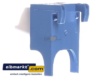 View on the right Hager VZ455N (VE10) Rail terminal bar 1-p screwless clamp 
