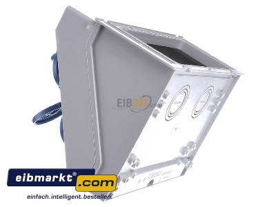 View on the right Hensel FP CB 216 CEE-Socket combination IP44
