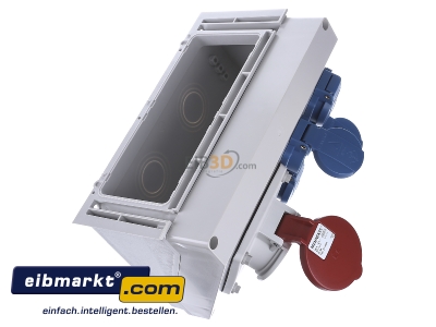 View top left Hensel FP CB 216 CEE-Socket combination IP44
