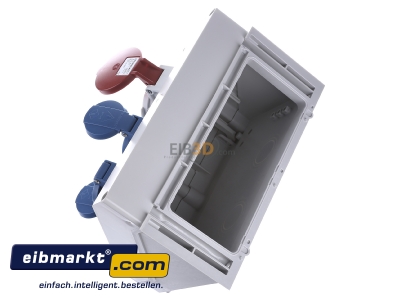 View top right Hensel FP CB 216 CEE-Socket combination IP44
