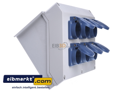Ansicht links Hensel FP CB 218 FP Connection Box fr den Gerteeinbau 
