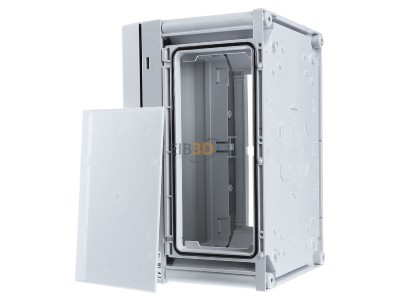 Ansicht rechts Hensel FP 0121 ENYSTAR-Leergehuse 216x126x136mm 