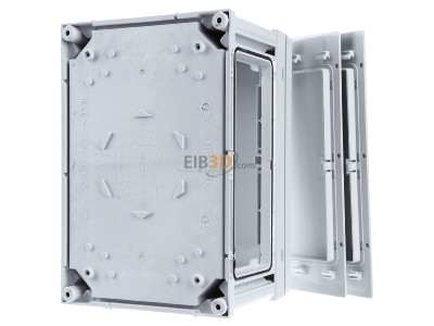Ansicht hinten Hensel FP 0121 ENYSTAR-Leergehuse 216x126x136mm 
