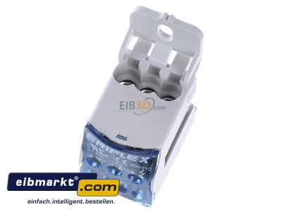 View up front Erico UD 80A Rail terminal bar 1-p screw clamp 
