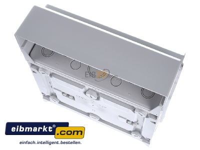 Top rear view Hensel KV 9112 M Surface mounted distribution board 333mm 

