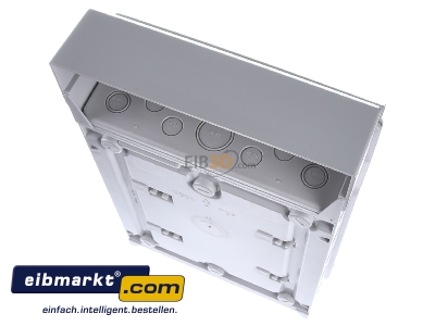 Top rear view Hensel KV 9224 M Surface mounted distribution board 458mm 
