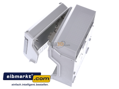 Ansicht oben rechts Hensel KV PC 9106 KV-Automatengehuse 6TE (6x18mm) IP65 
