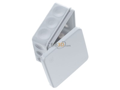 View top left ABB AP9/G Surface mounted box 86x86mm 
