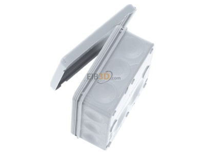 View top right ABB AP9/G Surface mounted box 86x86mm 
