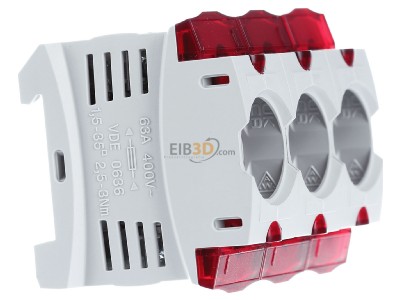 Ansicht links ABB ISS 63/3 Sicherungssockel D02, 63A, 3p 