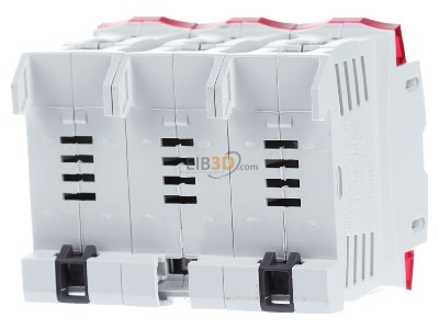 Ansicht hinten ABB ISS 63/3 Sicherungssockel D02, 63A, 3p 
