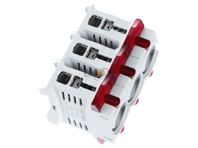 Ansicht oben links ABB ISS 63/3 Sicherungssockel D02, 63A, 3p 