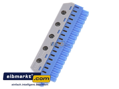 Ansicht oben links Striebel&John ZK175B N-Klemmenblock 17x4 +5x25qmm 