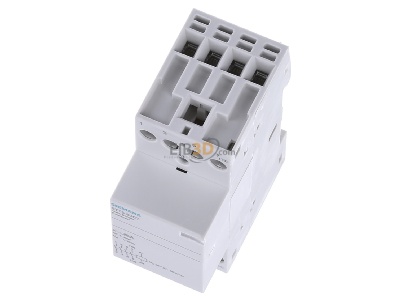 View up front Siemens 5TT5830-2 Installation contactor 24VAC 4 NO/ 0 NC 
