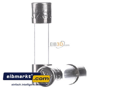 Front view Eska 520.619 Miniature fuse fast 1,6A 5x20 mm
