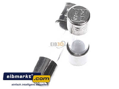 Top rear view Eska 520.619 Miniature fuse fast 1,6A 5x20 mm
