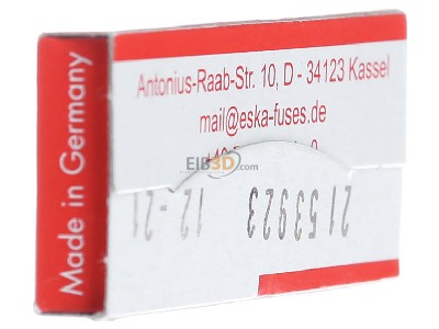 View on the right Eska 520.623 Miniature fuse fast 4A 5x20 mm 
