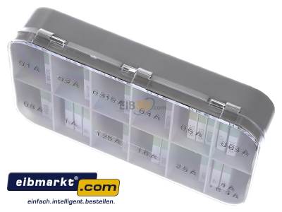 View up front Eska 522.800 Miniature fuse assortment time-lag 
