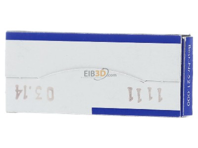 Back view Eska 521.008 Miniature fuse medium delay 0,125A 
