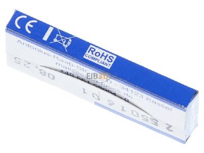Ansicht oben hinten Eska 521.019 G-Sicherungseinsatz M 1,6A 5x20mm 