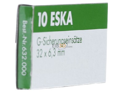 View on the left Eska 632.331 Miniature fuse time-lag 20A 6.3x32 mm 
