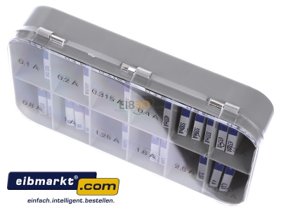 View up front Eska 521.800 Miniature fuse assortment medium delay
