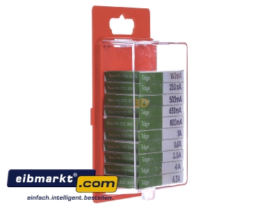 View on the left Eska 122.800 Miniature fuse assortment time-lag
