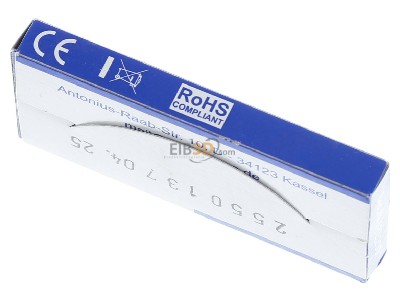 Ansicht oben hinten Eska 632.225 G-Sicherungseinsatz M 6,3A 6,3x32mm 