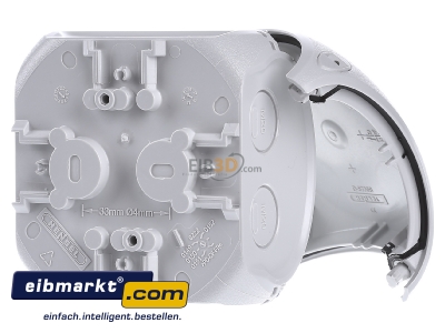 Ansicht hinten Hensel KF 0202 G Kabelabzweigkasten 1,5-2,5 5pol. 