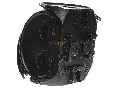 View on the right Hensel KF 0400 B Surface mounted box 104x104mm 
