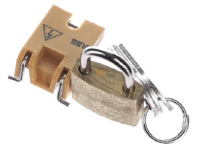 Top rear view ABB SA 3 Locking device for switches 
