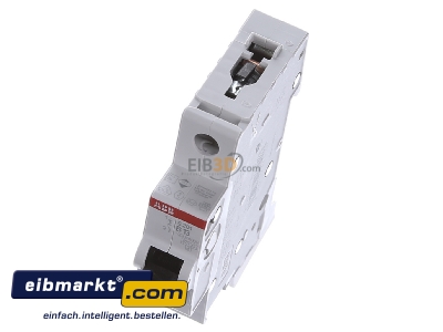 View up front ABB Stotz S&J S 201-B 13 Miniature circuit breaker 1-p B13A 
