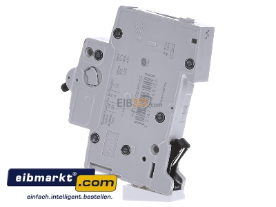 Ansicht rechts ABB Stotz S&J S 201-B 20 Sicherungsautomat 6kA 20A B 1p 