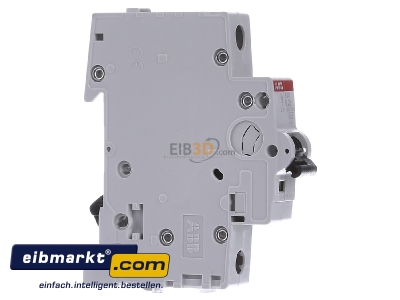 View on the left ABB Stotz S&J S 201-B 25 Miniature circuit breaker 1-p B25A
