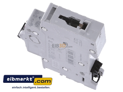 Ansicht oben rechts ABB Stotz S&J S 201-B 40 Sicherungsautomat 6kA 40A B 1p 