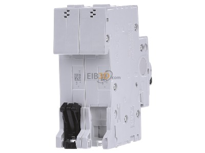 Back view ABB S202-B6 Miniature circuit breaker 2-p B6A 
