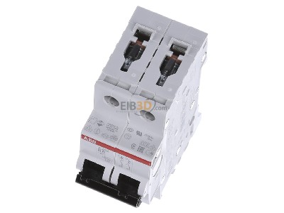 View up front ABB S202-B6 Miniature circuit breaker 2-p B6A 
