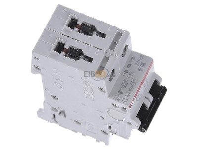 View top left ABB S202-B10 Miniature circuit breaker 2-p B10A 
