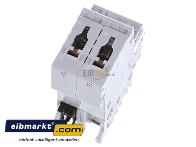 Top rear view ABB Stotz S&J S 202-B 13 Miniature circuit breaker 2-p B13A 
