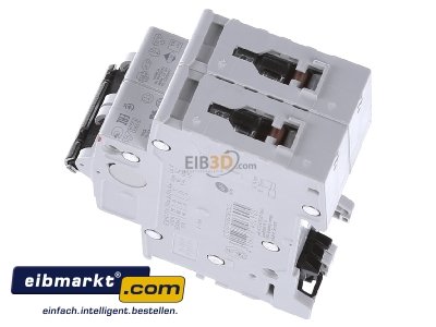 View top right ABB Stotz S&J 2CDS252001R0165 Miniature circuit breaker 2-p B16A
