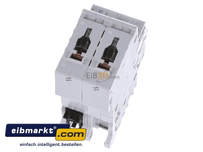 Top rear view ABB Stotz S&J 2CDS252001R0165 Miniature circuit breaker 2-p B16A
