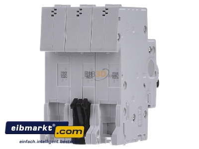 Back view ABB Stotz S&J S 203-B 6 Miniature circuit breaker 3-p B6A
