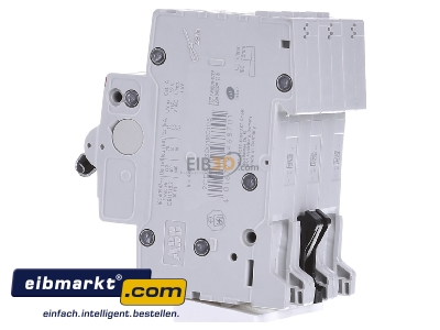 View on the right ABB Stotz S&J 2CDS253001R0105 Miniature circuit breaker 3-p B10A
