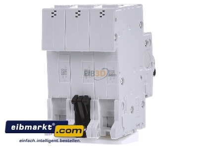 Back view ABB Stotz S&J 2CDS253001R0105 Miniature circuit breaker 3-p B10A
