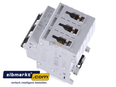 Ansicht oben rechts ABB Stotz S&J 2CDS253001R0105 Sicherungsautomat B,6kA,10A,3P S203-B10