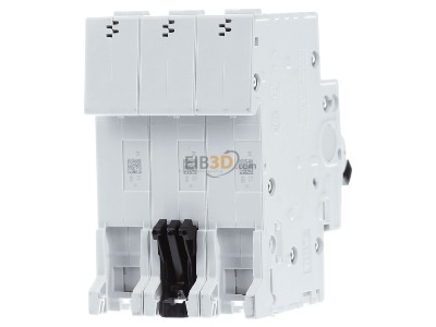 Back view ABB S203-B13 Miniature circuit breaker 3-p B13A 
