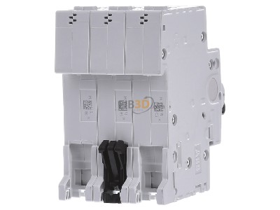 Back view ABB S203-B16 Automatic circuit breaker B 16A, 3-pole, 
