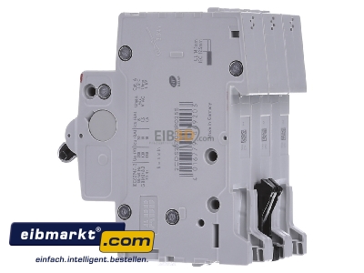 View on the right ABB Stotz S&J S 203-B 25 Miniature circuit breaker 3-p B25A
