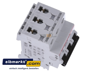 View top left ABB Stotz S&J S 203-B 32 Miniature circuit breaker 3-p B32A
